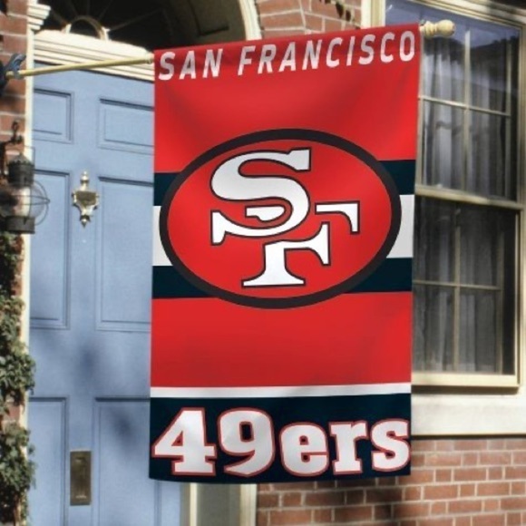NFL San Francisco 49ers 28"x40" Retro Banner Flag Outdoor Decor - Picture 1 of 7